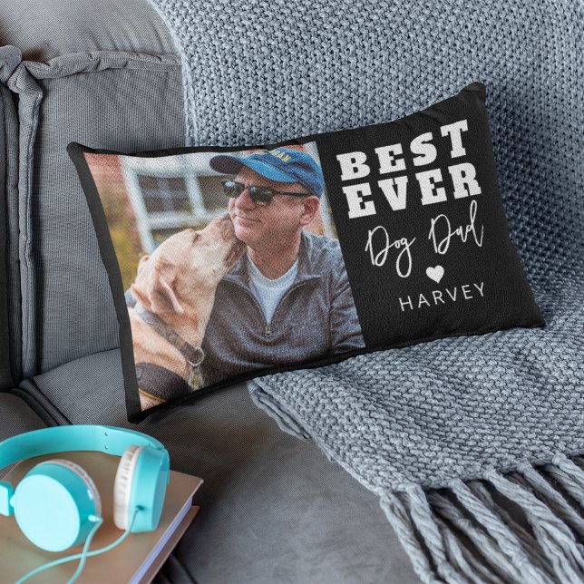 Beste hond papa ooit | Foto Kussen (Creator heeft geüpload)