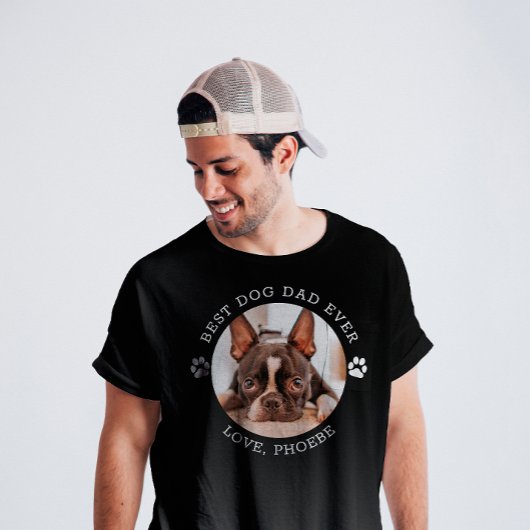 Beste Hond Papa Ooit Frans Bulldog T-shirt