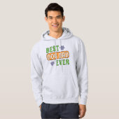 Beste hond papa ooit hoodie (Voorkant volledig)