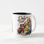 Beste hond papa ooit kerst mok – Kerstcadeau (Voorkant rechts)