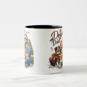 Beste hond papa ooit kerst mok – Kerstcadeau (Center)