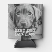 Beste hond papa ooit moderne aangepaste huisdier f blikjeskoeler (Voorkant)
