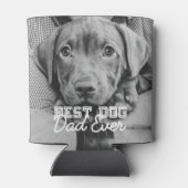Beste hond papa ooit moderne aangepaste huisdier f blikjeskoeler (Achterkant)