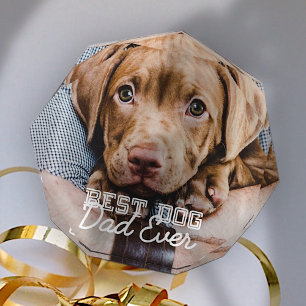 Beste hond papa ooit moderne aangepaste huisdier fotoblokken