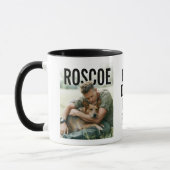 Beste hond papa ooit PhotoPop Mok (Links)