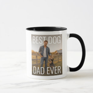 Beste hond papa ooit PhotoPop Mok
