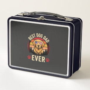 Beste hond papa ooit Retro Golden Retriever