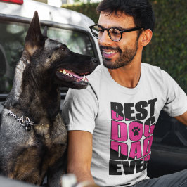 Beste Hond Papa Ooit T-shirt