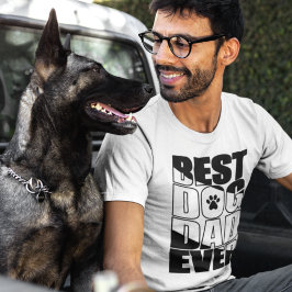 Beste Hond Papa Ooit T-shirt