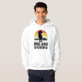 Beste Hond Papa Ooit T-shirt 3 (Voorkant volledig)