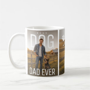 Beste hond papa ooit Twee foto's PhotoPop Koffiemok