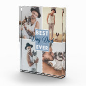 Beste hond papa ooit Vaderdag Beste hond ooit Fotoblokken (Rechts)