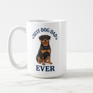 Beste hond papa ooit, Vaderdag cadeau Koffiemok