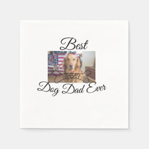 Beste hond papa ooit voeg huisdier naam foto bot g servet