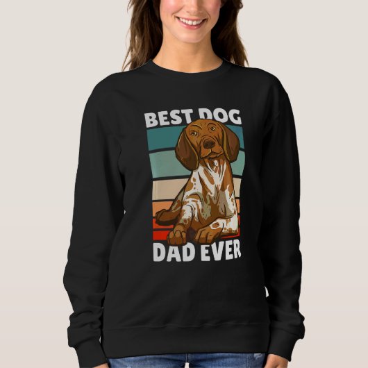 Beste hond papa ooit voor Vaderdag   Trui (Voorkant)