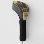 Beste hond papa persoonlijk golfheadcover (Schuin)