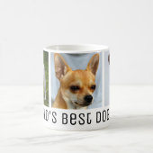 Beste Hond Papa ter Wereld, Aangepaste Foto Koffiemok (Center)