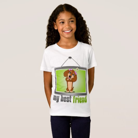 beste hond t-shirt (Voorkant volledig)