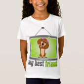 beste hond t-shirt (Voorkant)