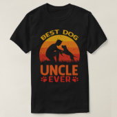 Beste hond UNCLE ooit  T-shirt (Design voorkant)