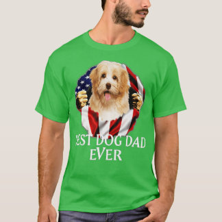 Beste hond vader ooit CAVACHON Dog Amerikaanse vla T-shirt