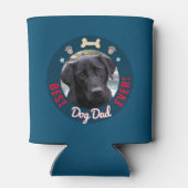 Beste hond vader ooit foto blikjeskoeler (Achterkant)