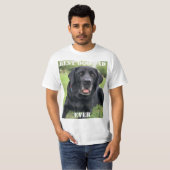 Beste hond vader ooit Foto Creëer je eigen huis T-shirt (Voorkant volledig)