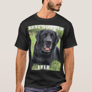 Beste hond vader ooit foto foto's foto's foto's fo t-shirt
