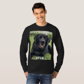 Beste hond vader ooit foto foto's foto's foto's fo t-shirt (Voorkant volledig)