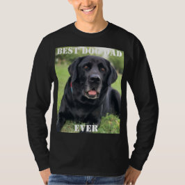 Beste hond vader ooit foto foto's foto's foto's fo t-shirt
