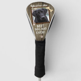 Beste hond vader ooit foto golfheadcover