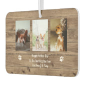 Beste hond vader ooit foto vaderdag luchtverfrisser (Links)