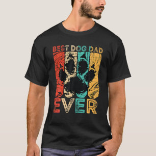 beste hond vader ooit Funny Dog Lover papa Fa T-shirt