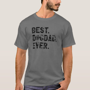 Beste hond vader ooit grappige cadeaus voor Honden T-shirt