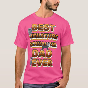 Beste hond vader ooit minister Schnauzer T-shirt