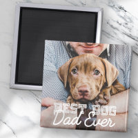 Beste hond vader ooit Modern Aangepast Pet Foto