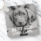 Beste hond vader ooit Modern Aangepast Pet Foto Sleutelhanger
