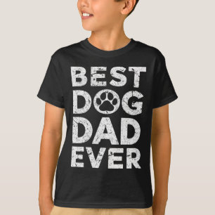  beste hond vader ooit vaderdag t-shirt
