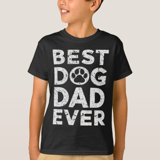  beste hond vader ooit vaderdag t-shirt (Voorkant)