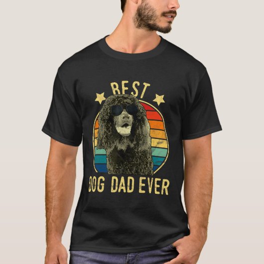 Beste hond van de Ierse waterspaniel dag T-shirt (Voorkant)