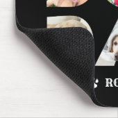 Beste hond van de wereld 6 Foto Collage Black Muismat (Hoek)