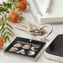 Beste hond van de wereld 6 Foto Collage Black