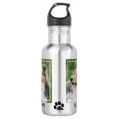 Beste hond van de wereld - Aangepaste Cute Dog Fot Waterfles (Voorkant)