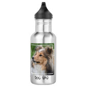 Beste hond van de wereld - Aangepaste Cute Dog Fot Waterfles (Rechts)
