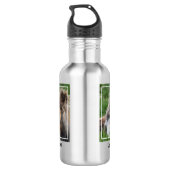 Beste hond van de wereld - Aangepaste Cute Dog Fot Waterfles (Achterkant)