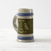 Beste hond van de wereld bierpul (Voorkant links)