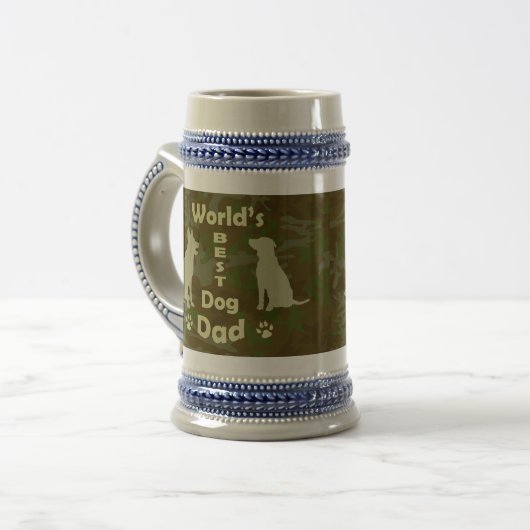 Beste hond van de wereld bierpul (Voorkant links)