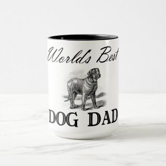 Beste hond van de wereld - Combo Mok (Midden)