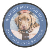 Beste hond van de wereld, een eenvoudige, aangepas hockey puck (Voorkant)