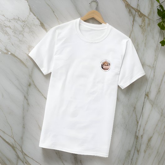 Beste hond van de wereld, een eenvoudige, aangepas t-shirt